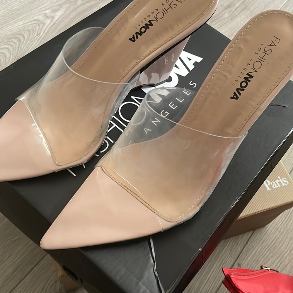 Cute nude heels